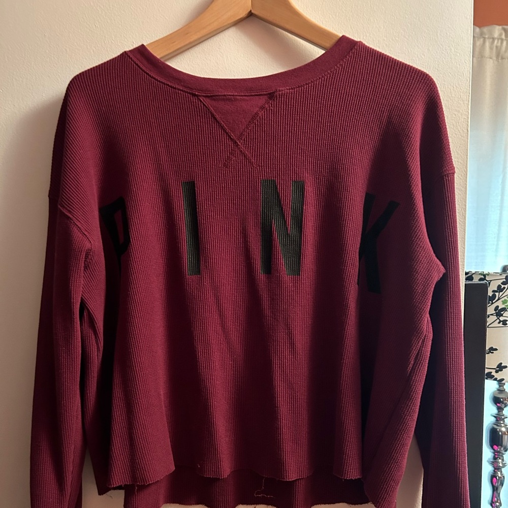 Maroon VS long sleeve shirt